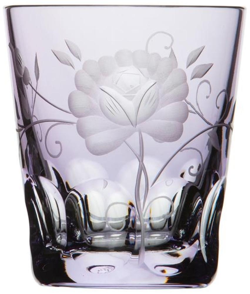 Becher Kristall Rose lavender (8,5cm) Bild 1