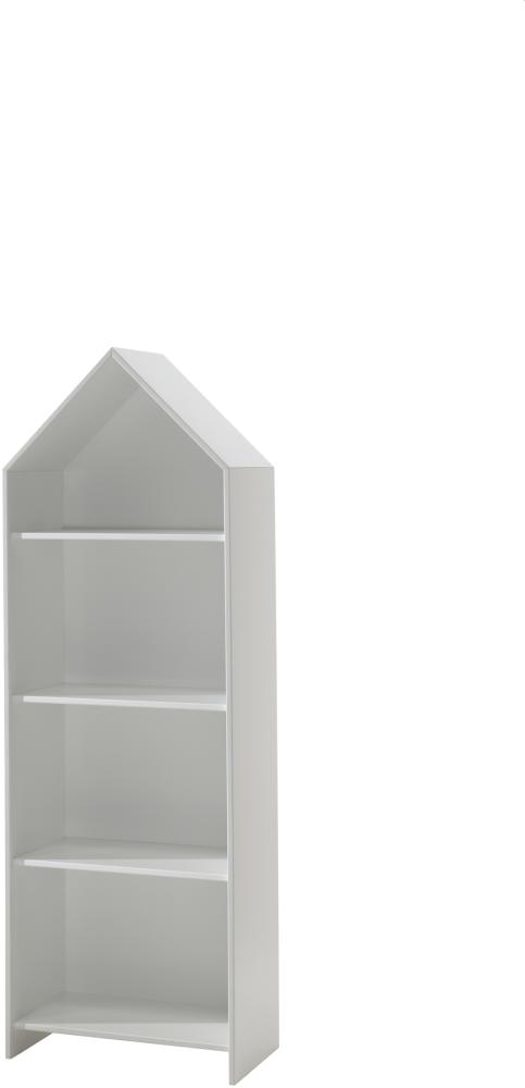 Regal CASAMI MDF Weiß 57,6x171,3x37 cm Bild 1