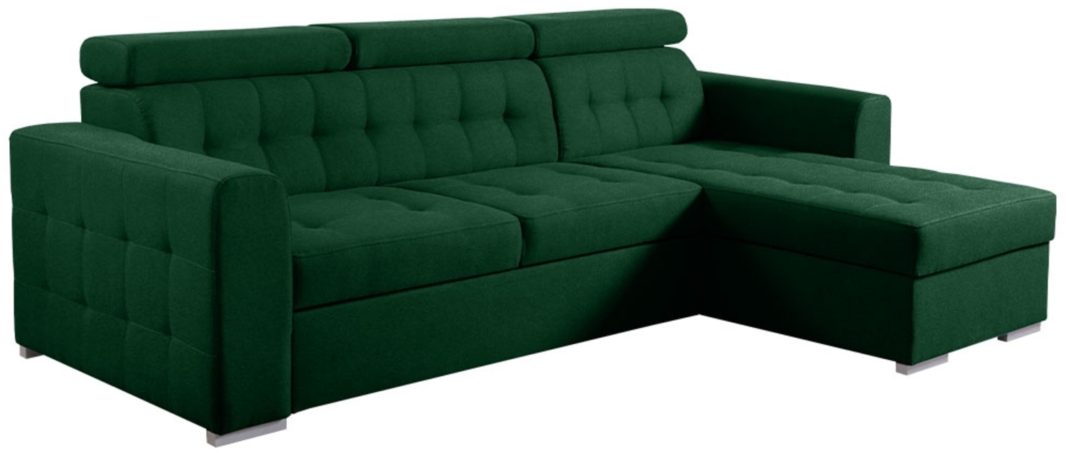 Ecksofa Zara (Farbe: Kronos 19, Seite: Rechts) Bild 1