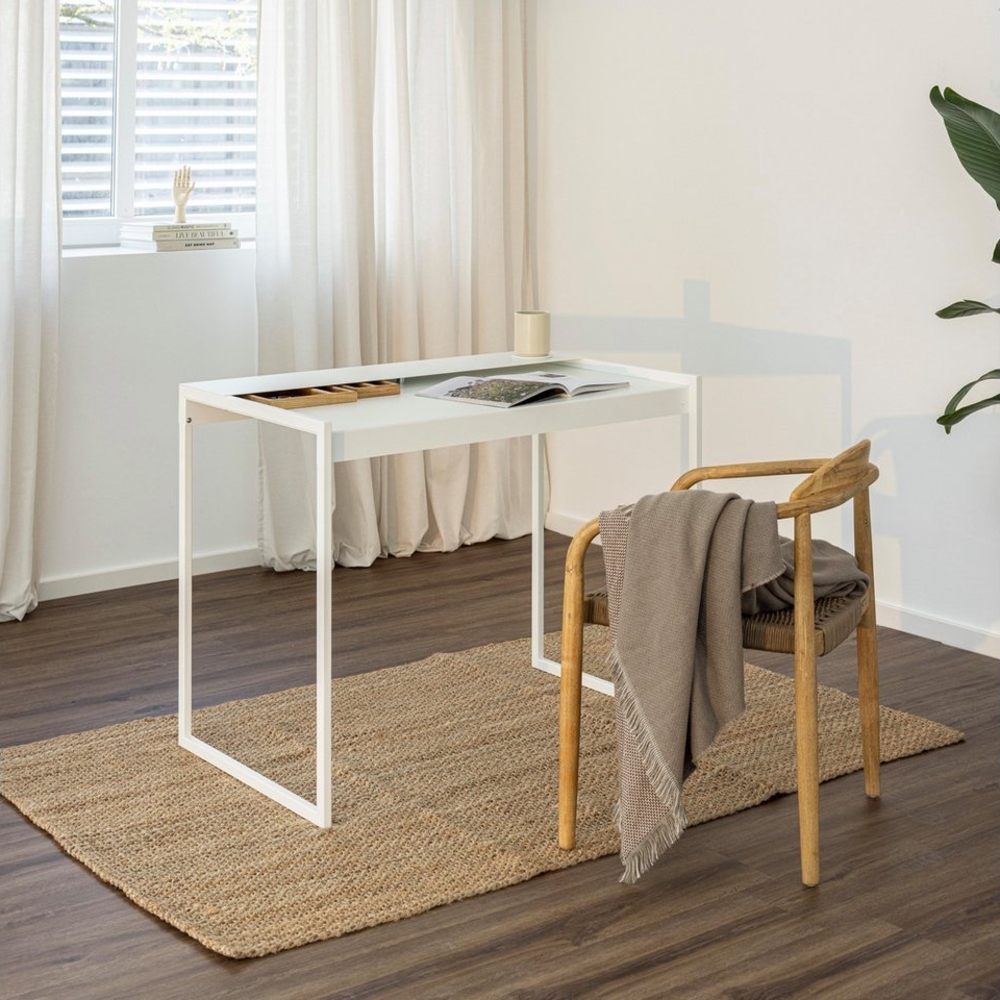 SCHREIBTISCH DONNA: Weiß Bild 1