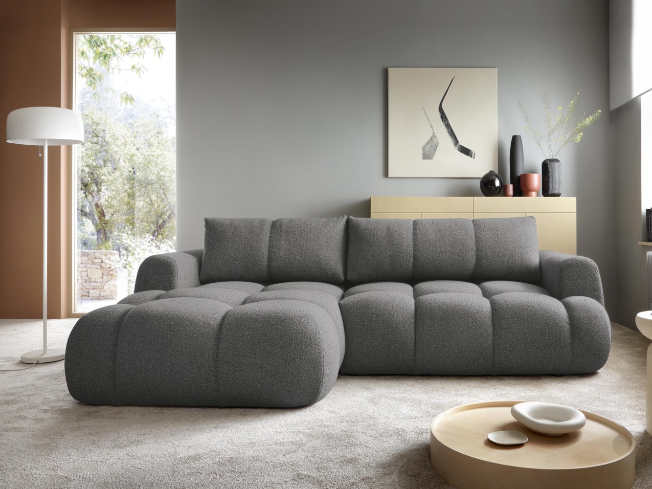 Ecksofa Messirt (Farbe: Now Or Never 92, Seite: Links) Bild 1