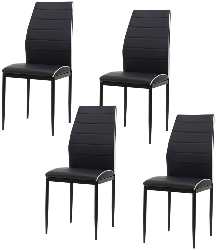 HTI-Living Madison PU 4er-Set Stuhl Bild 1