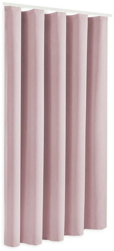 Clever-Kauf-24 Verdunkelungsvorhang Verdunkelungsvorhang, Thermovorhang Sopran rose Höhe 175cm oder 245cm, Kräuselband (1 St), verdunkelnd Bild 1