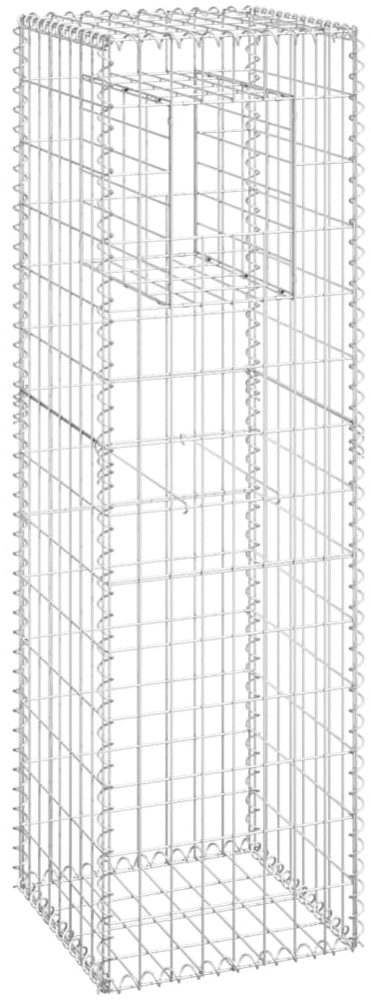 vidaXL Gabionensäule 40x40x140 cm Eisen 151262 Bild 1