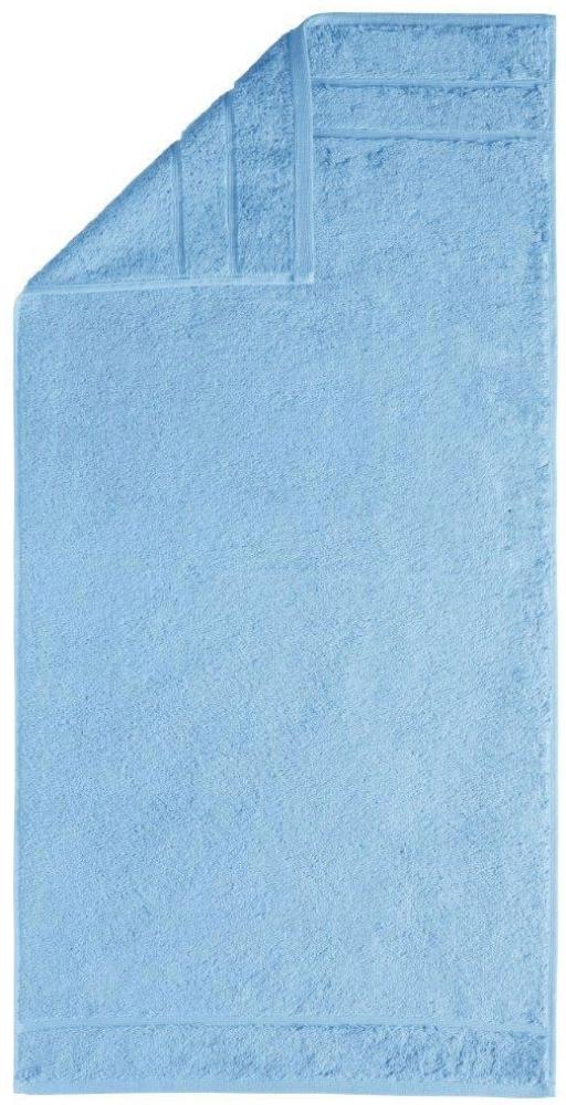 Prestige Handtuch 50x100cm hellblau 600 g/m² Supima Baumwolle Bild 1