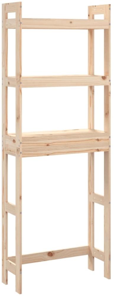 vidaXL Toilettenregal 63x26x171 cm Massivholz Kiefer 824658 Bild 1