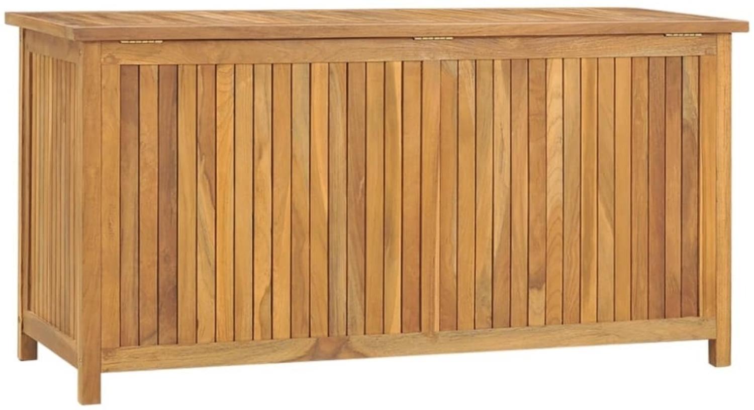 vidaXL Gartenbox 114x50x58 cm Massivholz Teak 318732 Bild 1