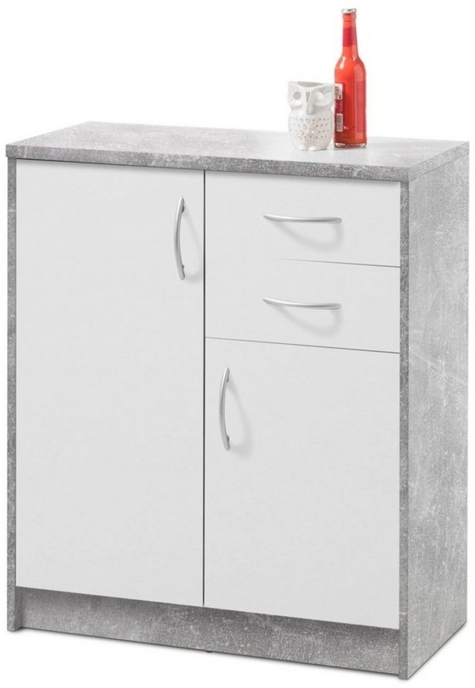 Stella Trading Optimus Kommode 3, Holzwerkstoff, One Size Bild 1