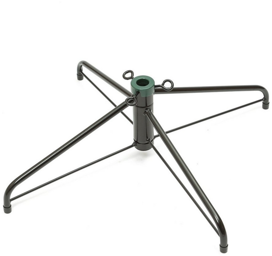 MARELIDA Christbaumständer Weihnachtsbaumständer faltbarer Metallständer für Bäume bis 2,4m grün Bild 1