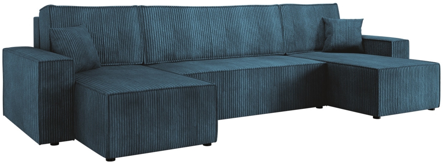 Ecksofa Kobaro U Cord (Farbe: Poso 05) Bild 1