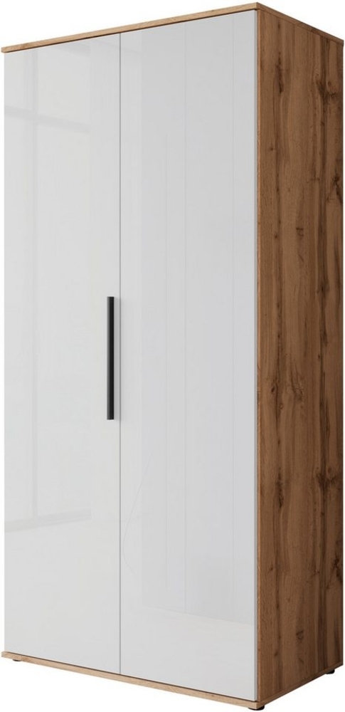 INOSIGN Kleiderschrank LAGOS Wäscheschrank, Garderobe, schwarze Griffe, Made in Europe Moderner Drehtürenschrank, FSC-zertifiziert, Schlafzimmerschrank Bild 1