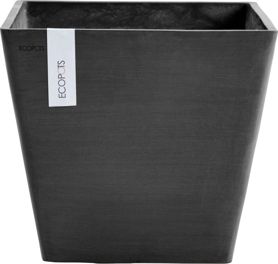 ECOPOTS Blumentopf ROTTERDAM Dark Grey, BxTxH: 40x40x35 cm Bild 1