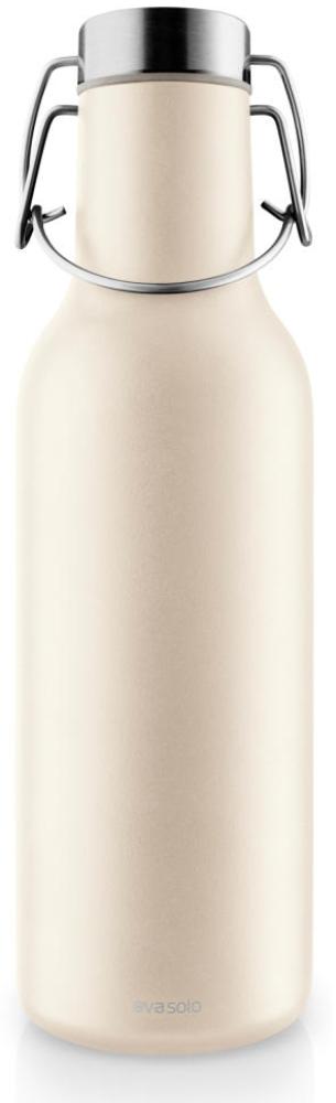 Eva Solo Cool Isolierflasche, Trinkflasche, Wasserflasche, Sportflasche, Edelstahl/ Kunststoff/ Silikon, Birke, 0. 7 L, 567093 Bild 1