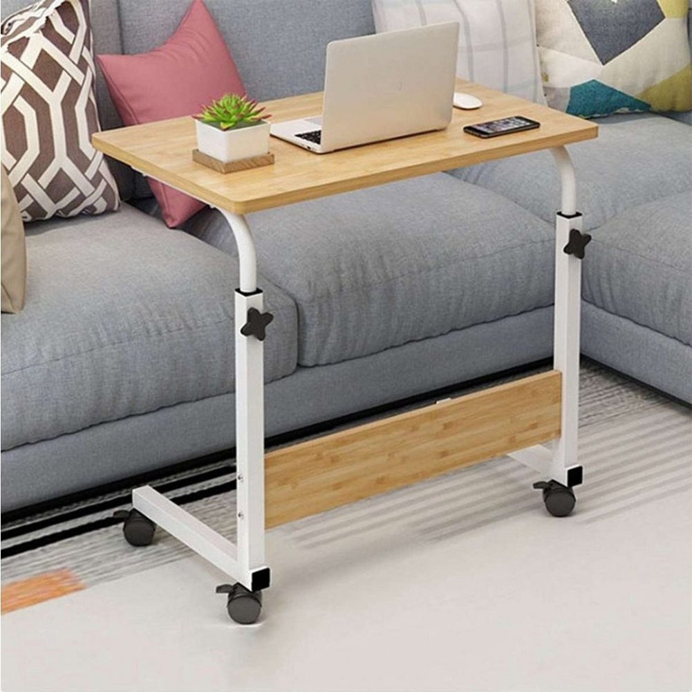 TWSOUL Laptoptisch Laptoptisch höhenverstellbarer Schreibtisch mit drehbarer Rollen Bild 1