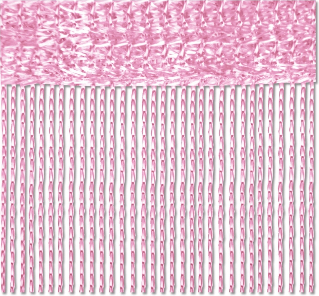 Fadenvorhang 140x240 Fadengardine Insektenschutz Raumteiler Auswahl: altrosa - fraise Bild 1