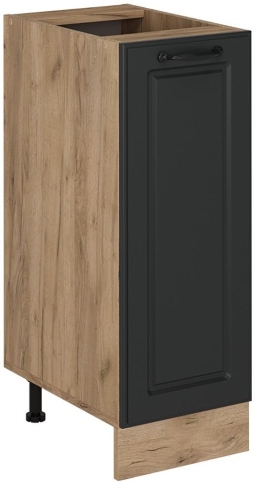 Apothekerschrank R-Line Anthrazit Landhaus 30 cm ohne Arbeitsplatte Vicco Bild 1