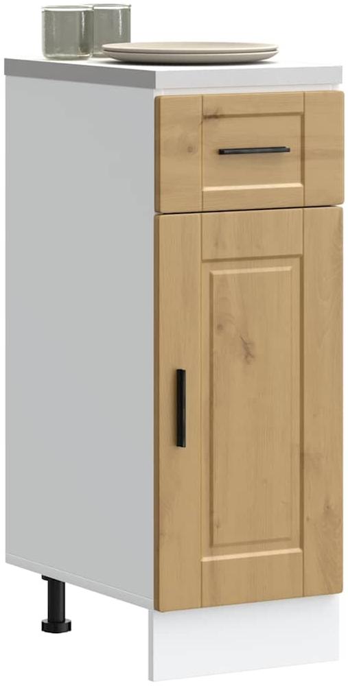 vidaXL Küchenunterschrank Porto Artisan-Eiche Holzwerkstoff 853946 Bild 1