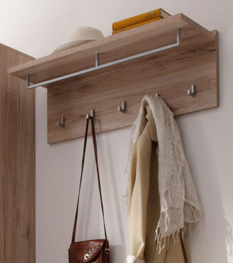 Wandgarderobe Malea Eiche San Remo 88 x 29 cm Bild 1