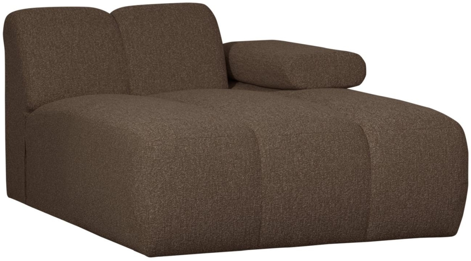 Modulsofa Mojo Boucle Chaiselongue-Rechts, Braun Bild 1