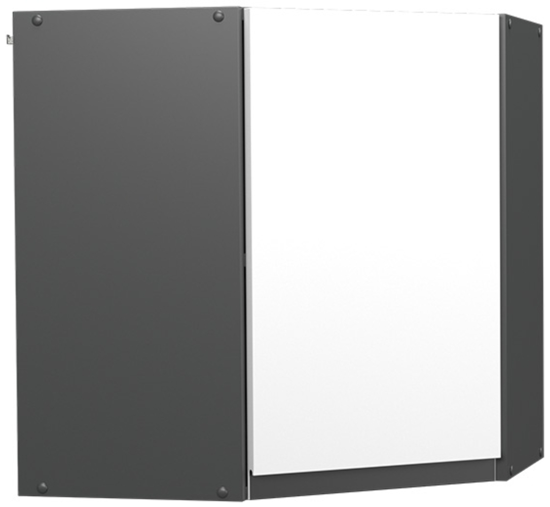 Eckhängeschrank R-Line Weiß 57 cm J-Shape Vicco Bild 1