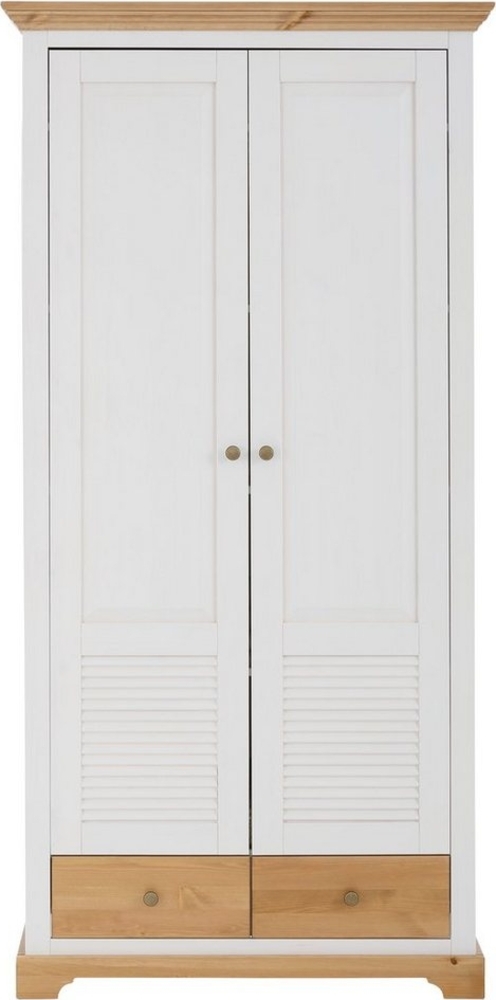 Home affaire Garderobenschrank Ayanna Breite 94 cm, 2-türig, aus massiver Kiefer, FSC® Bild 1