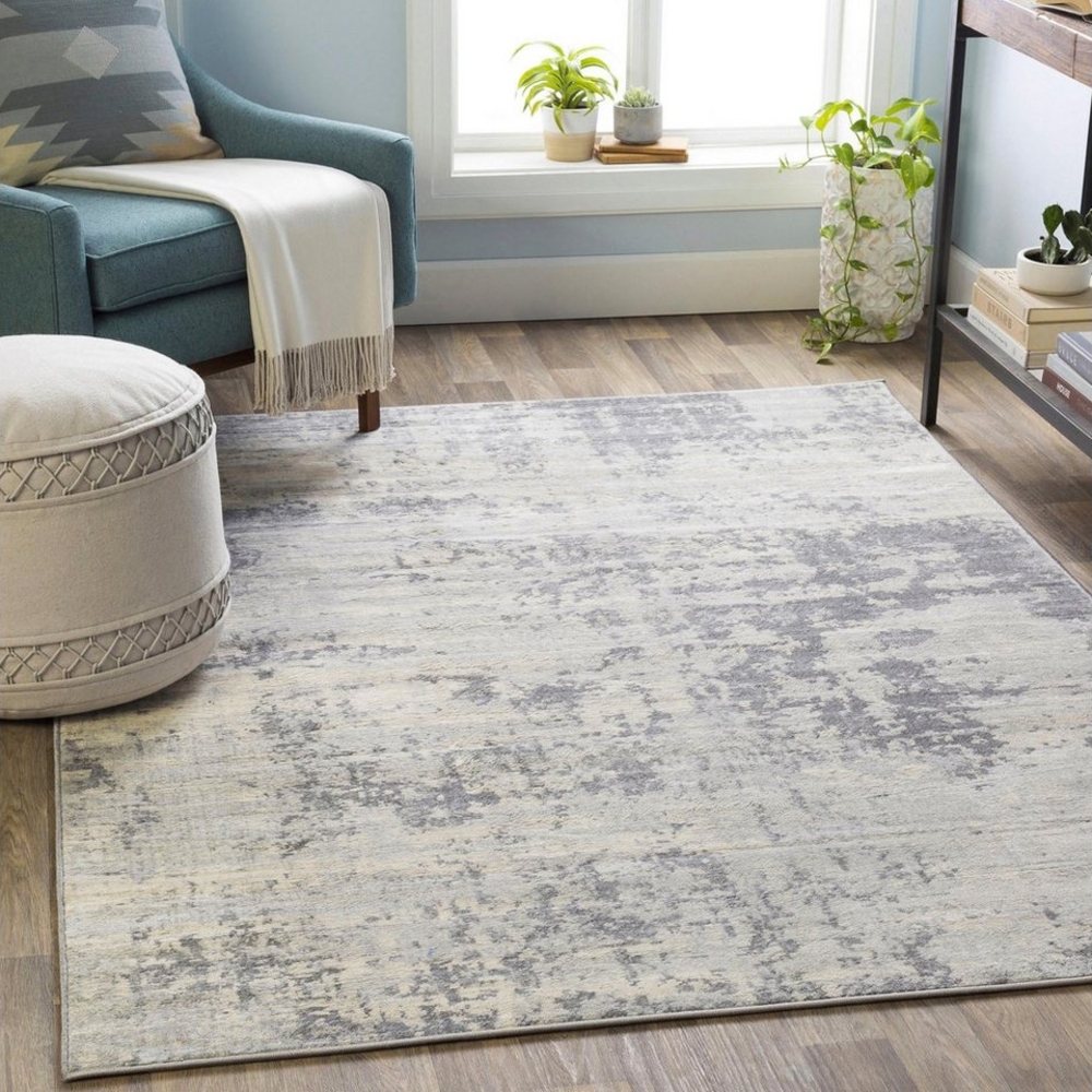 Surya VICTOIRE Teppich Grau 160 cm 220 cm 160x220 cm Bild 1