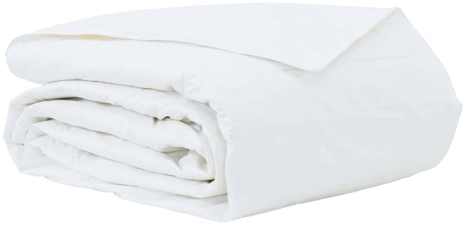 vidaXL Sommerdecke Weiß 260 x 220 cm Feder 42007637 Bild 1