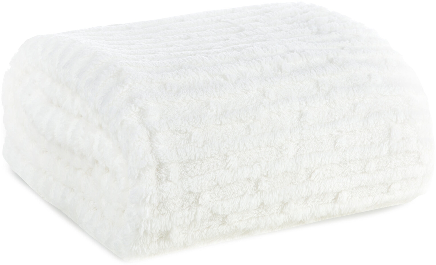 Wohndecke Kuscheldecke Gemusterte Sofadecke Tagesdecke Couchdecke Decke LISA weiß 170X210 cm weiß Bild 1