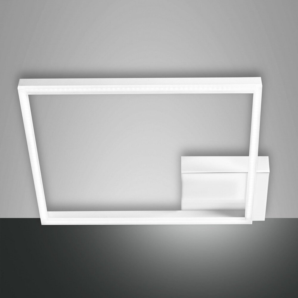 FABAS LUCE No. 3394-61-102 LED Deckenleuchte Bard 42x42 weiss dimmbar Bild 1