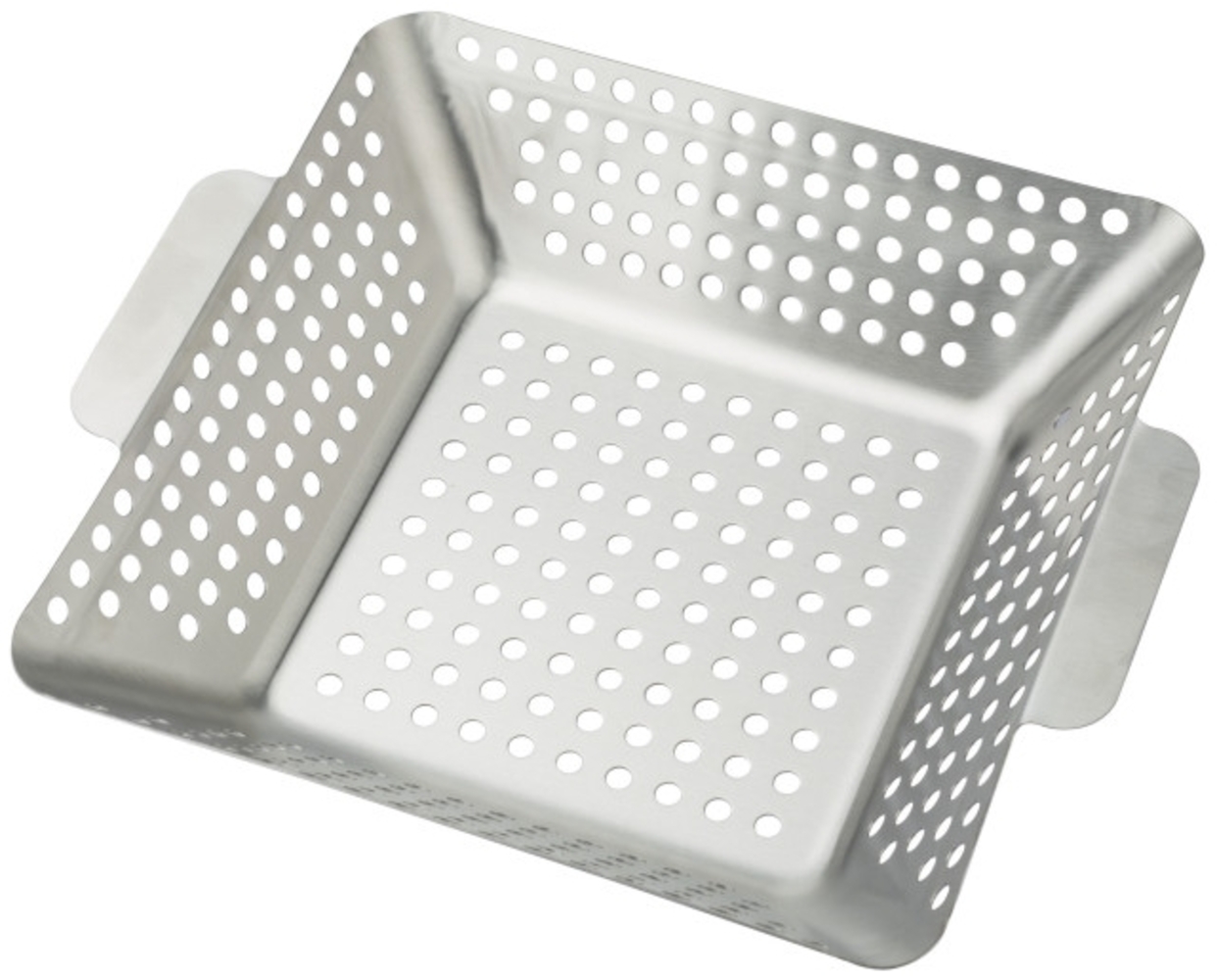 Primaster Grillkorb Edelstahl 32 x 28 x 7 cm Bild 1