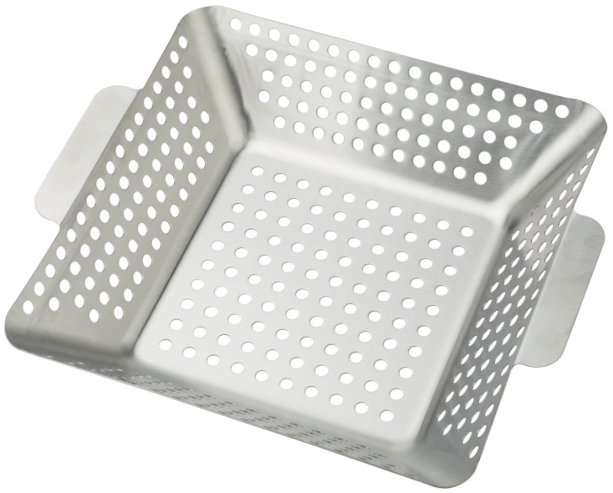 Primaster Grillkorb Edelstahl 32 x 28 x 7 cm Bild 1
