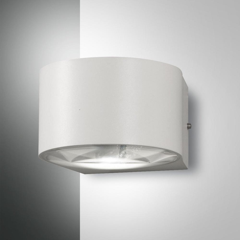 Fabas Luce 3603-22-102 LED Außenwandleuchte Lao 2-flammig IP65 weiß Bild 1