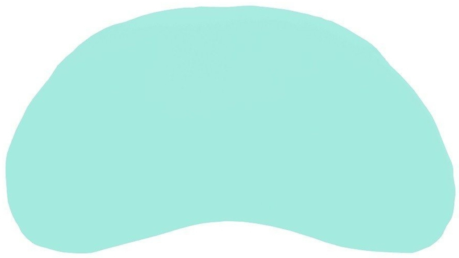 DUKAL Kissenbezüge Tempur Curve / Sonata, passend für Größe S und M, (1 Stück), aus hochwertigem Doppel-Jersey, mit Reißverschluss, Made in Germany Bild 1