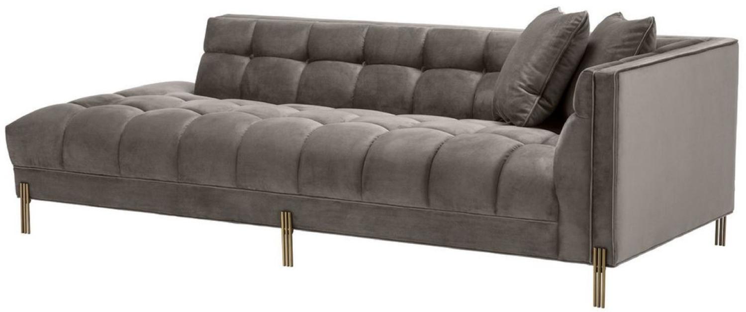 EICHHOLTZ Loungesofa Sienna Right Savona Grey Bild 1