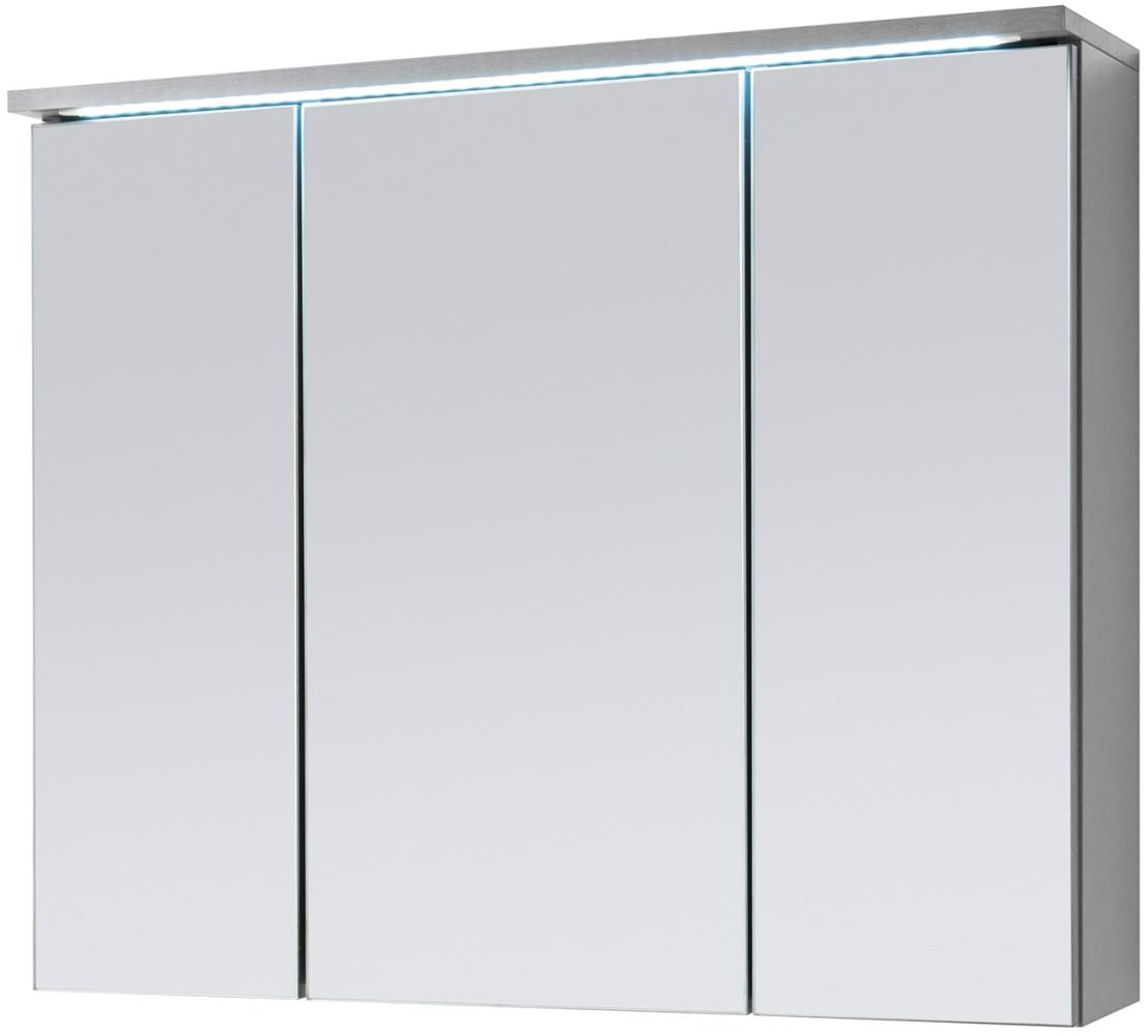 Spiegelschrank >Kirkja< in Titan - 80x68x22,5cm (BxHxT) Bild 1