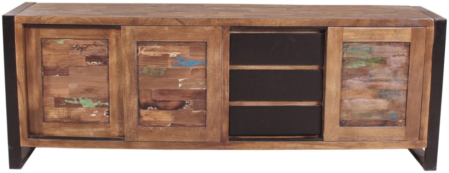 MOX Sideboard Altholz Natur/Bunt Bild 1