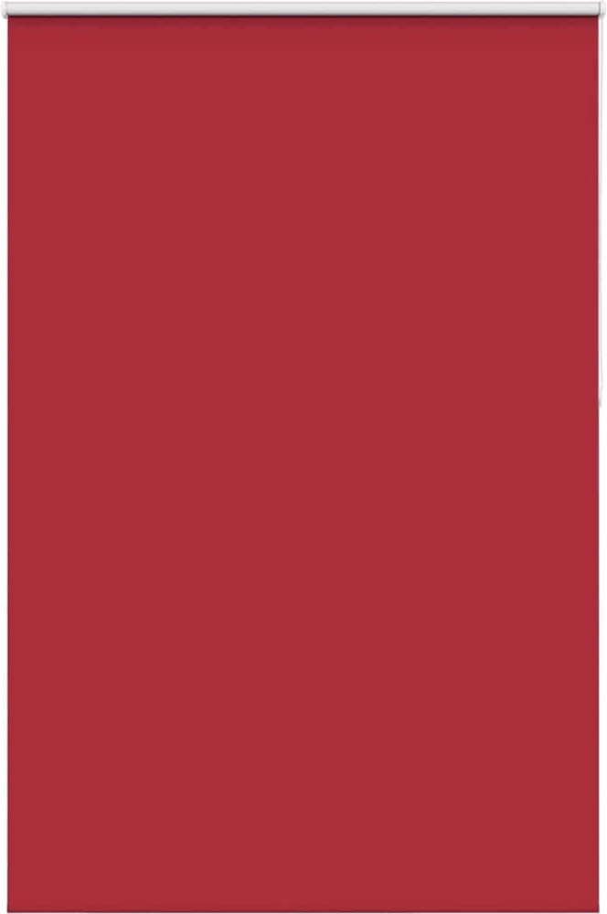 vidaXL Verdunkelungsrollo Rot 150x230cm Stoffbreite 146,6cm Polyester 4011866 Bild 1