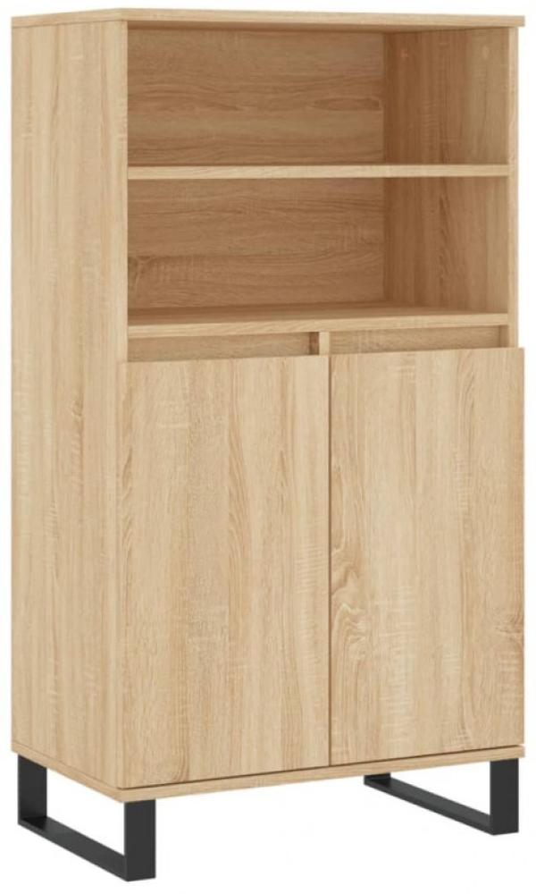 vidaXL Highboard Sonoma-Eiche 60x36x110 cm Holzwerkstoff 831495 Bild 1