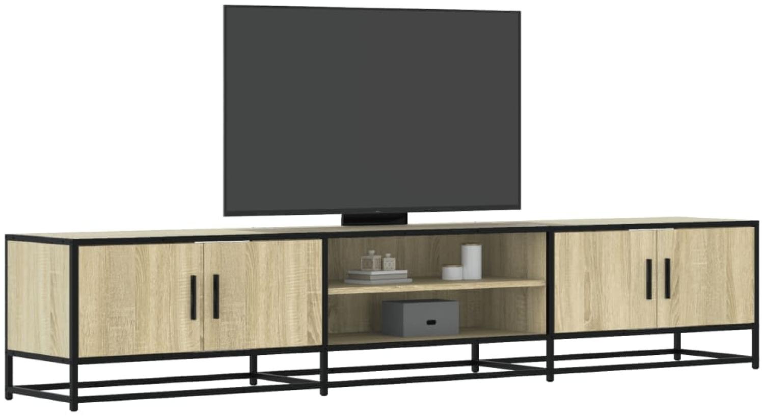 vidaXL TV-Schrank Sonoma-Eiche 210x35x41 cm Holzwerkstoff 3300781 Bild 1