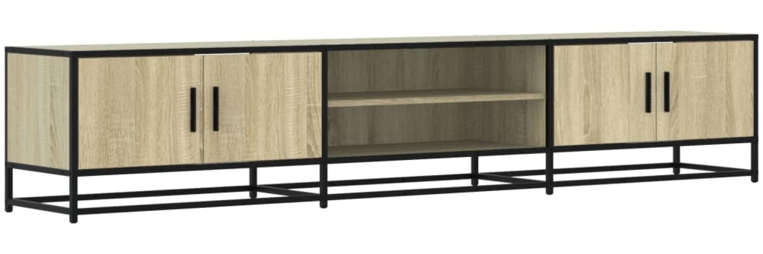 vidaXL TV-Schrank Sonoma-Eiche 210x35x41 cm Holzwerkstoff 3300781 Bild 1