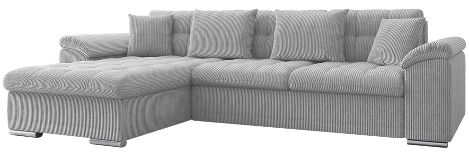 Ecksofa Diana Cord (Farbe: Poso 110, Seite: Links) Bild 1