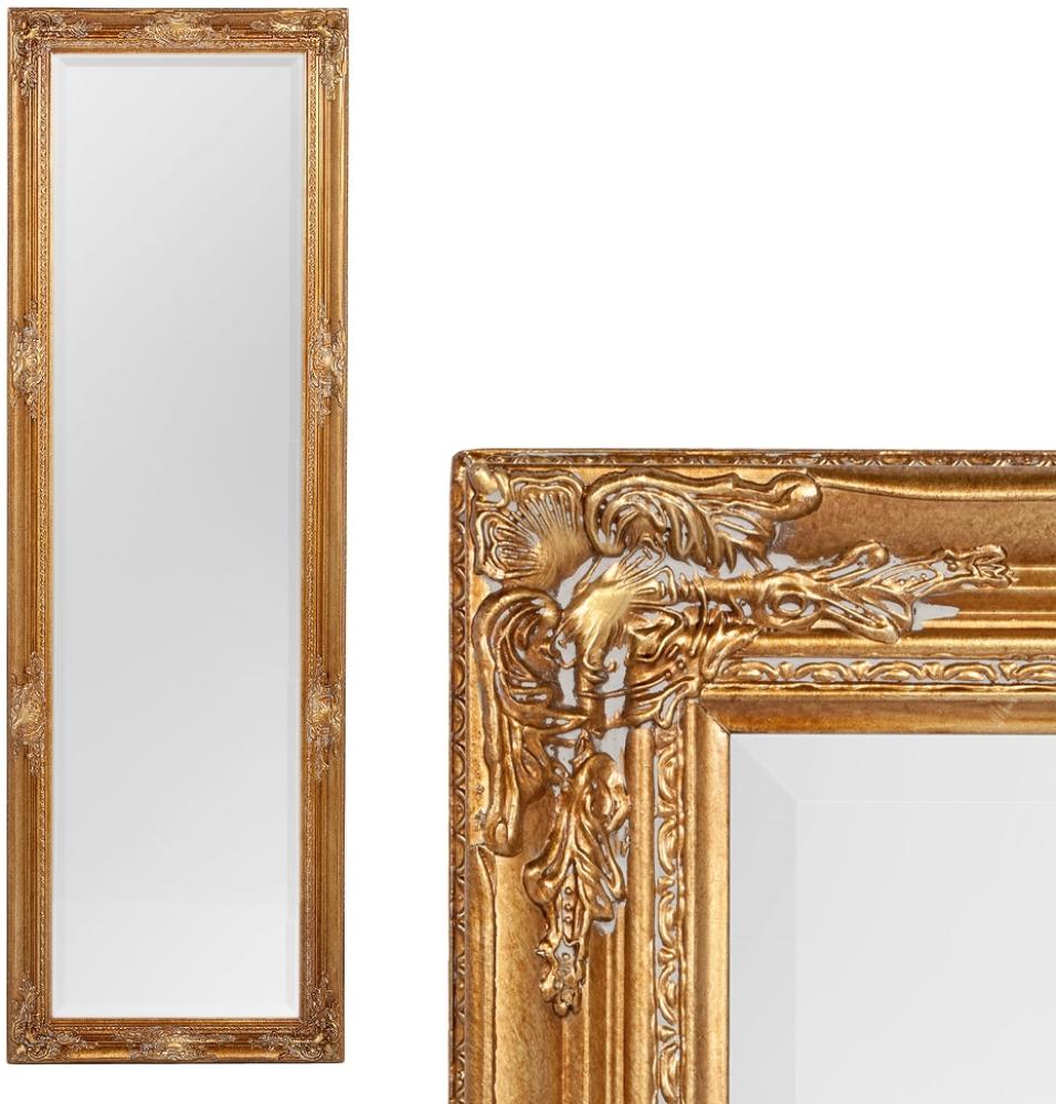 Spiegel HOUSE barock Antik-Gold ca. 170x55 cm Wandspiegel Flurspiegel Badspiegel Bild 1