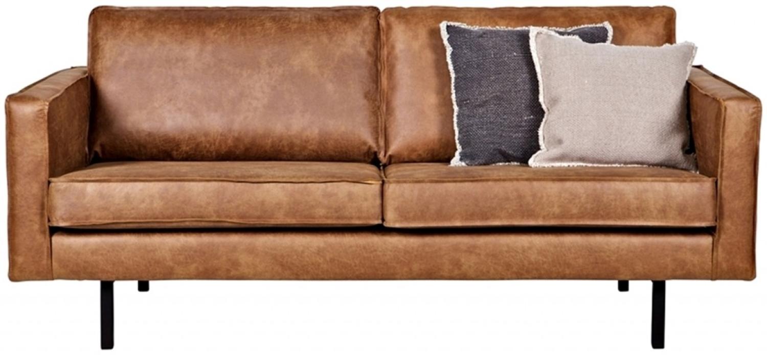 Sofa Rodeo 2,5-Sitzer - Leder Cognac Bild 1