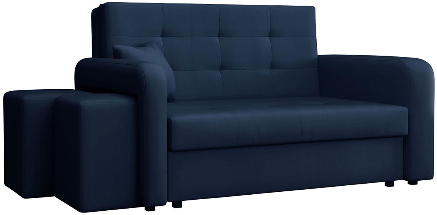 Schlafsofa Viva Home II, Nische für Hocker auf der linken Seite, Farbe: Manila 26 Bild 1