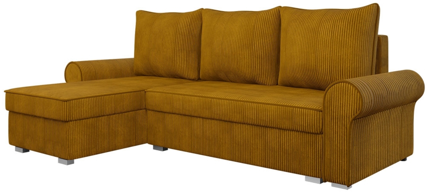 Ecksofa Dakar Cord (Farbe: Poso 01 + Poso 01 + Kronos 01) Bild 1