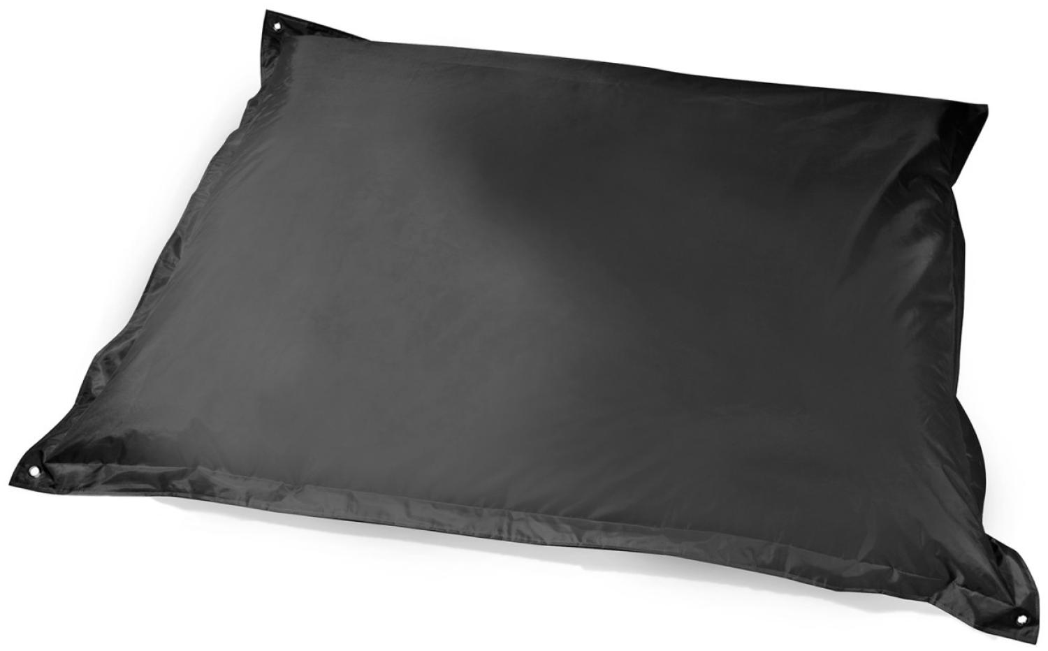 Pushbag - Sitzsack Classic - Bezug Oxford in Schwarz - 170cm Bild 1