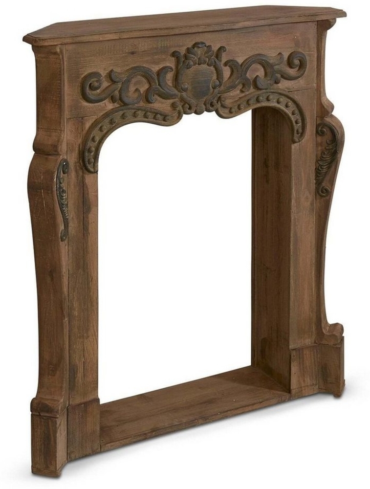 Mirabeau Kaminumbauschrank Kaminkonsole Emporia braun Bild 1