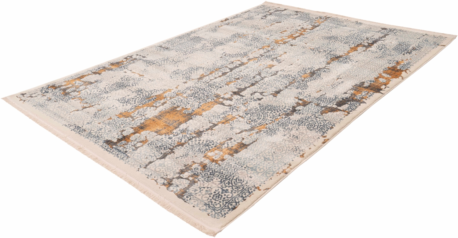 Palace 200 Grau / Orange 200cm x 290cm Bild 1