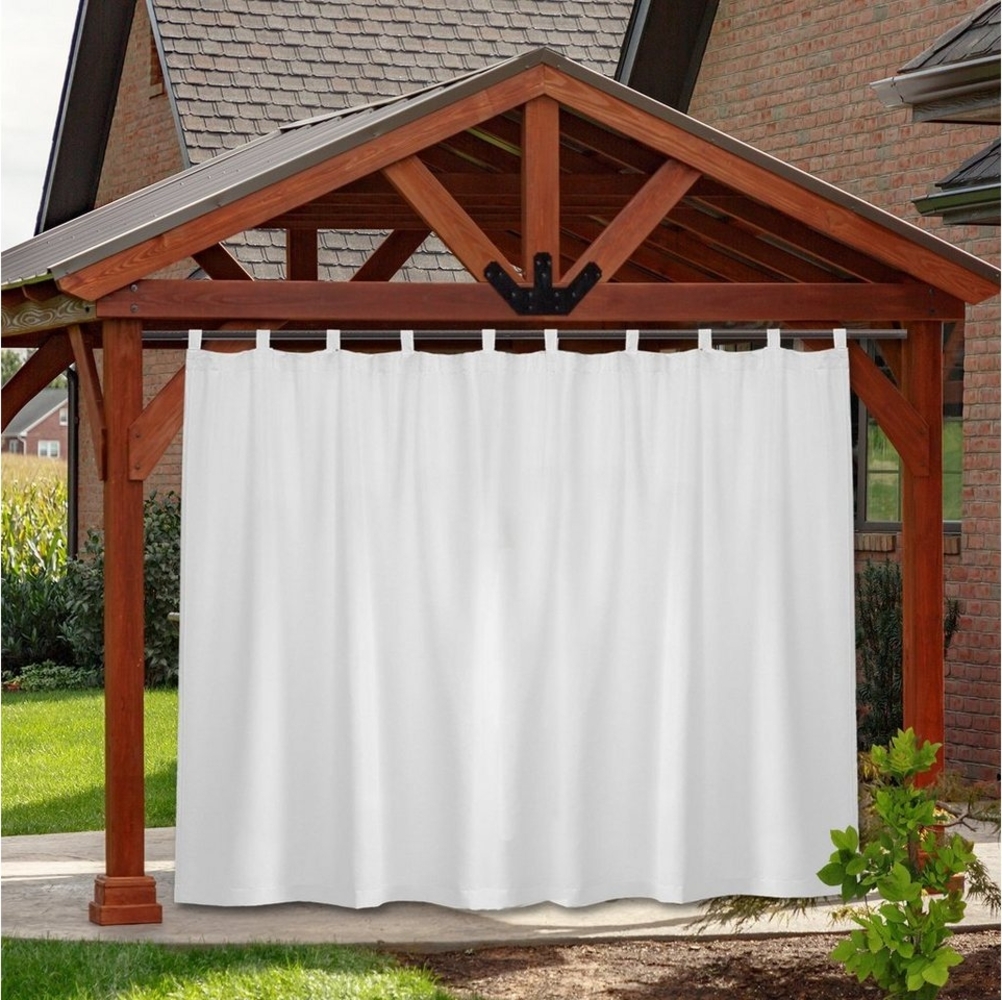 Rosnek Vorhang Extra groß, wasserdicht, magische Band, für Terrasse Rasen Garten, (1 St), H×B:213×254, 244×254 Bild 1