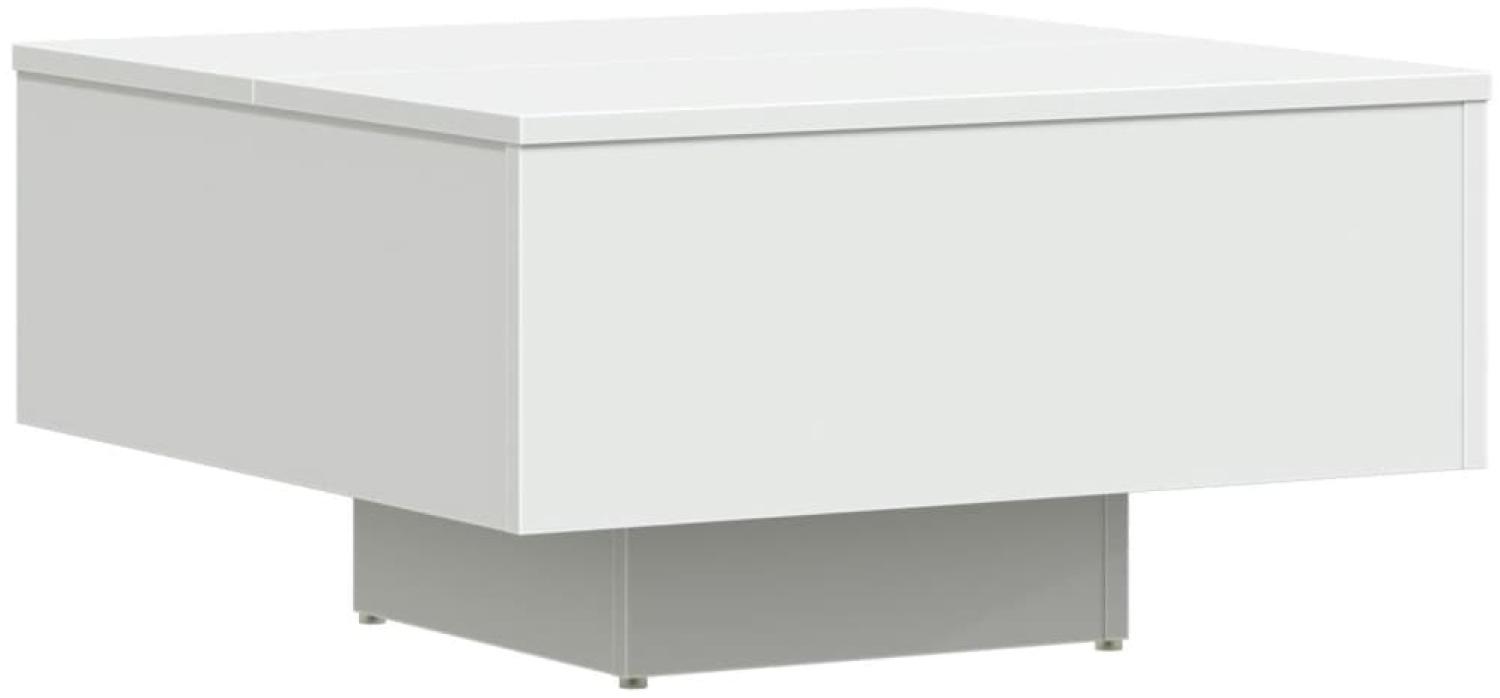 vidaXL Couchtisch Weiß 60x60x31,5 cm Holzwerkstoff 806885 Bild 1